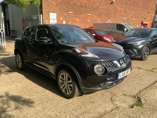 Nissan Juke 1.6 N-connecta Suv Black #13