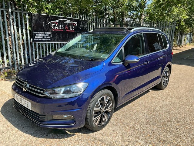 Volkswagen Touran Tsi Evo Sel Dsg Blue #2