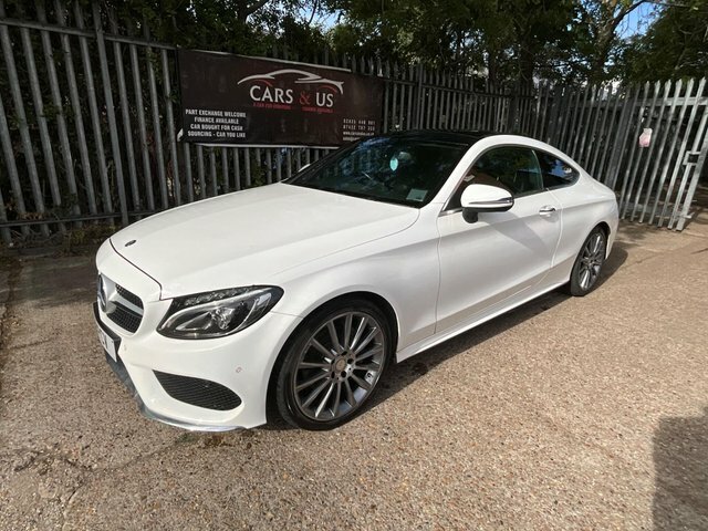 Mercedes-Benz C Class C220d Amg Line Premium White #2