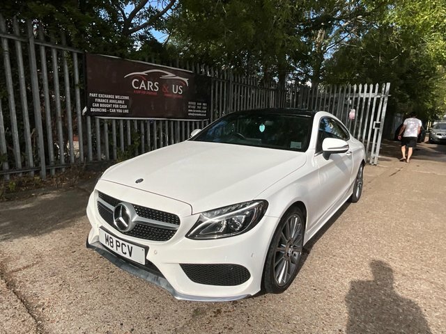 Mercedes-Benz C Class C220d Amg Line Premium White