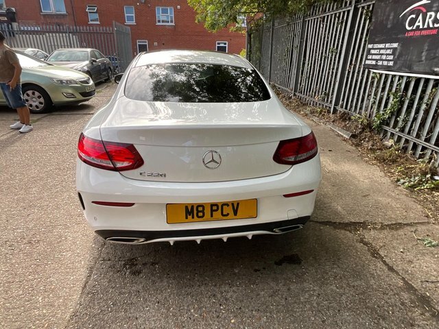 Mercedes-Benz C Class C220d Amg Line Premium White #6