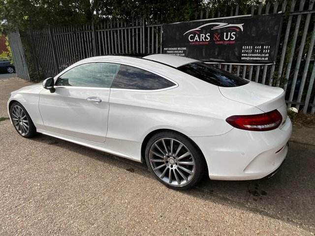 Mercedes-Benz C Class C220d Amg Line Premium White #3