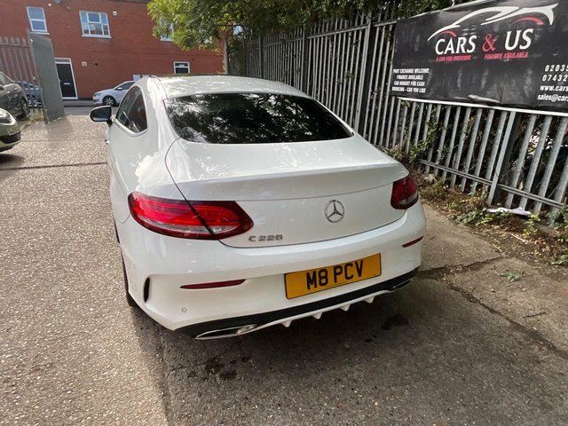 Mercedes-Benz C Class C220d Amg Line Premium White #5
