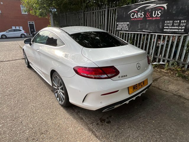 Mercedes-Benz C Class C220d Amg Line Premium White #4