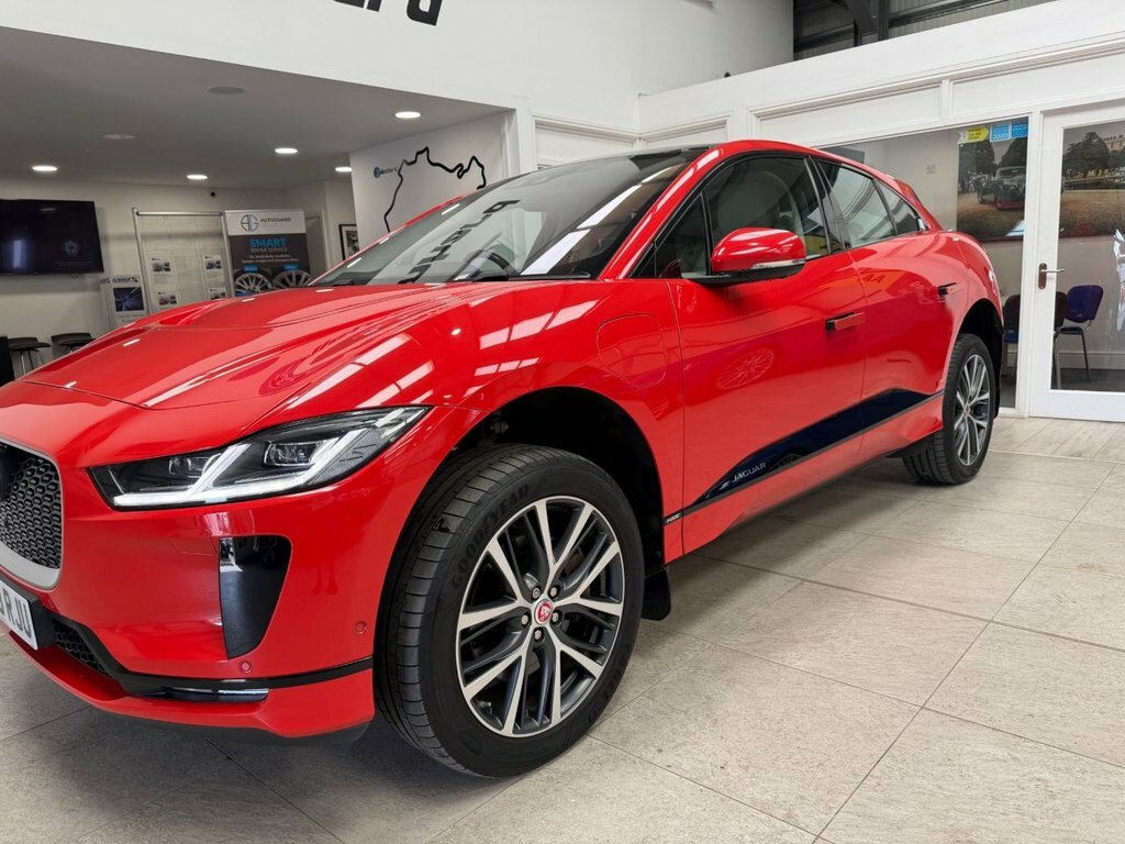 Jaguar I-Pace Suv Red #5
