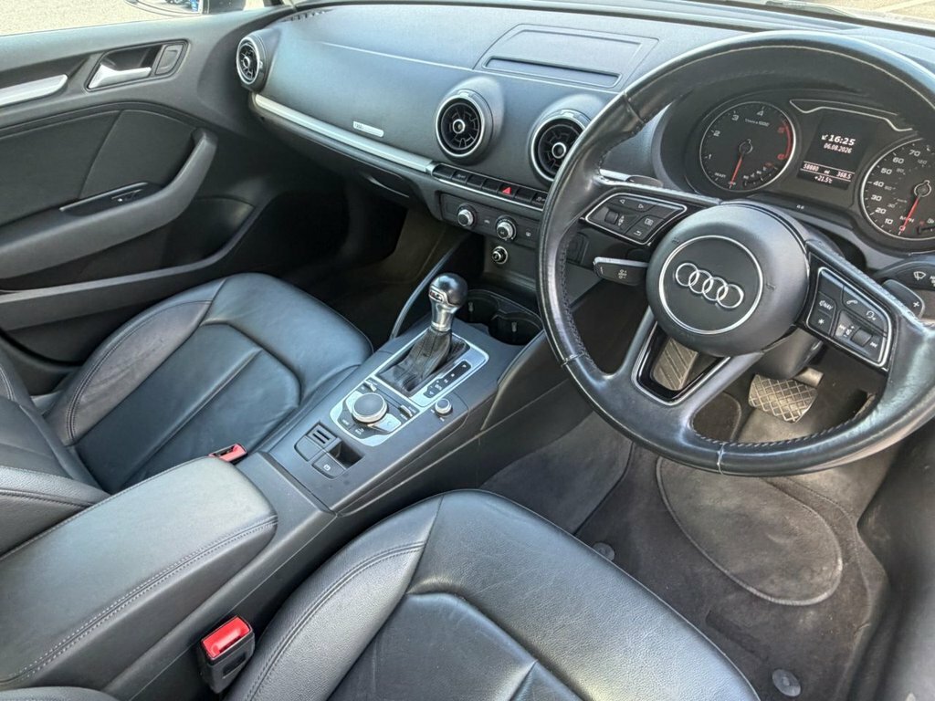 Audi A3 1.6 Tdi Sport S Tronic Euro 6 Ss Nav Grey #9
