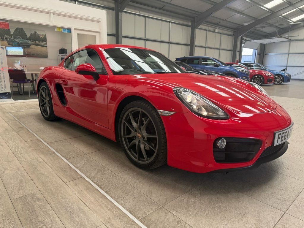 Porsche Cayman 2.7L 981 Red #3
