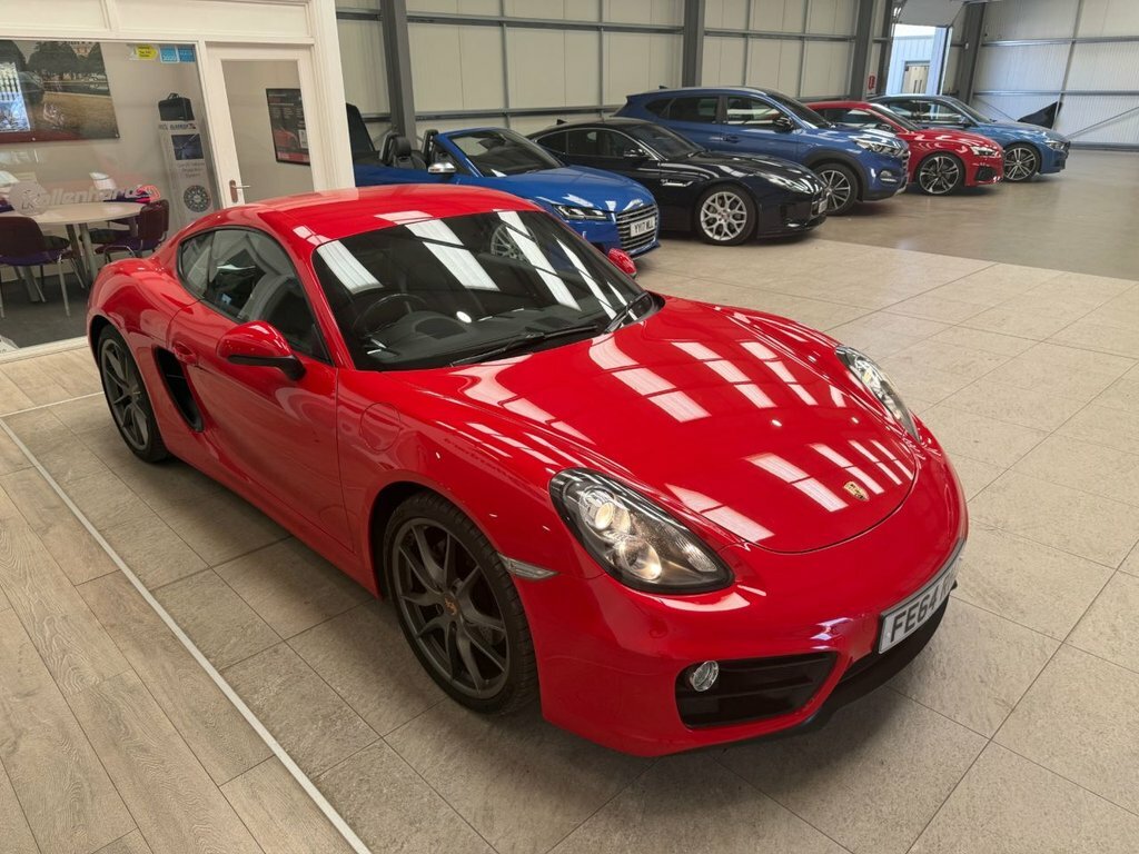 Porsche Cayman 2.7L 981 Red #6