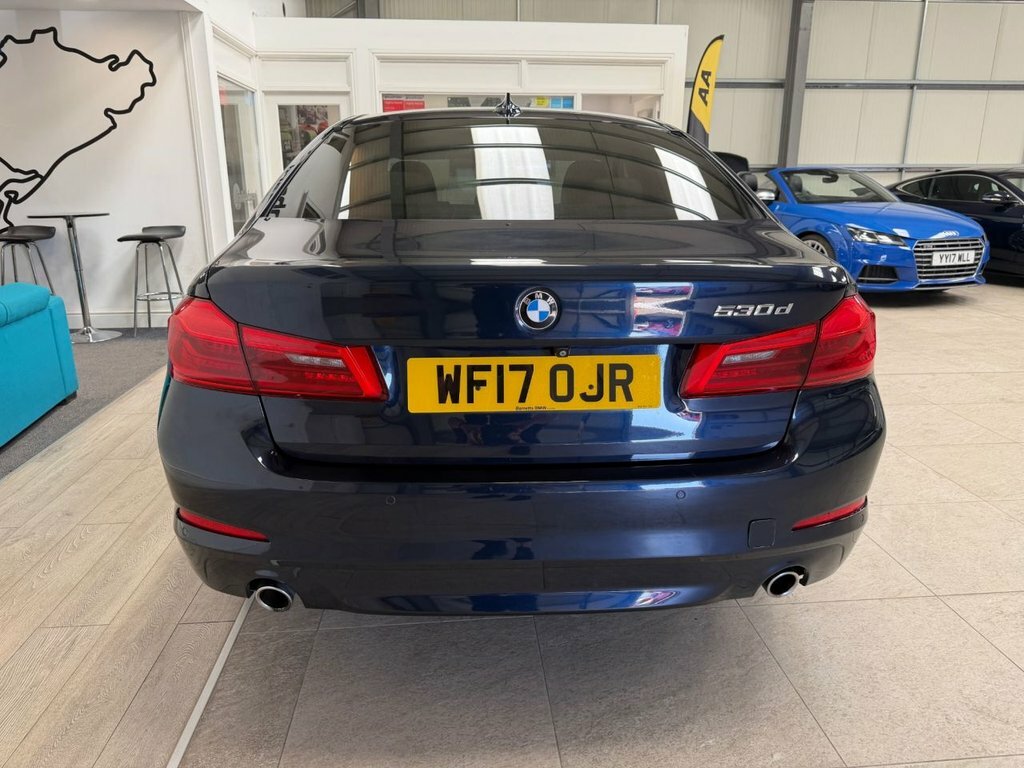 BMW 5 Series 3L Se Blue #5