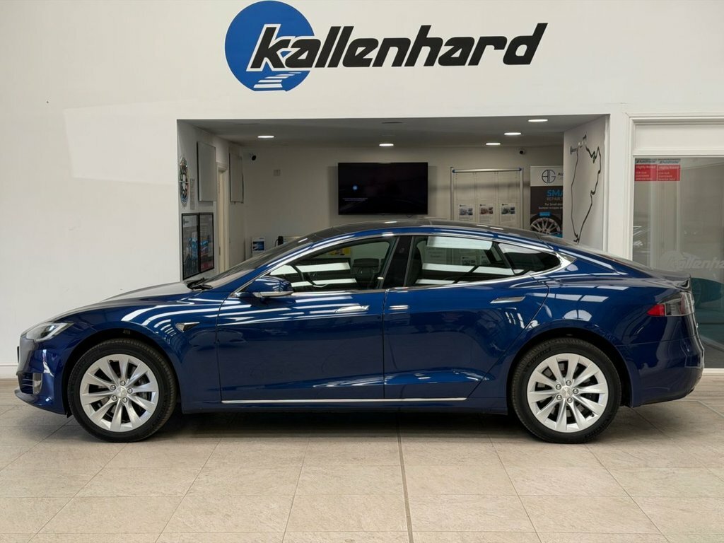 Tesla Model S Hatchback Blue