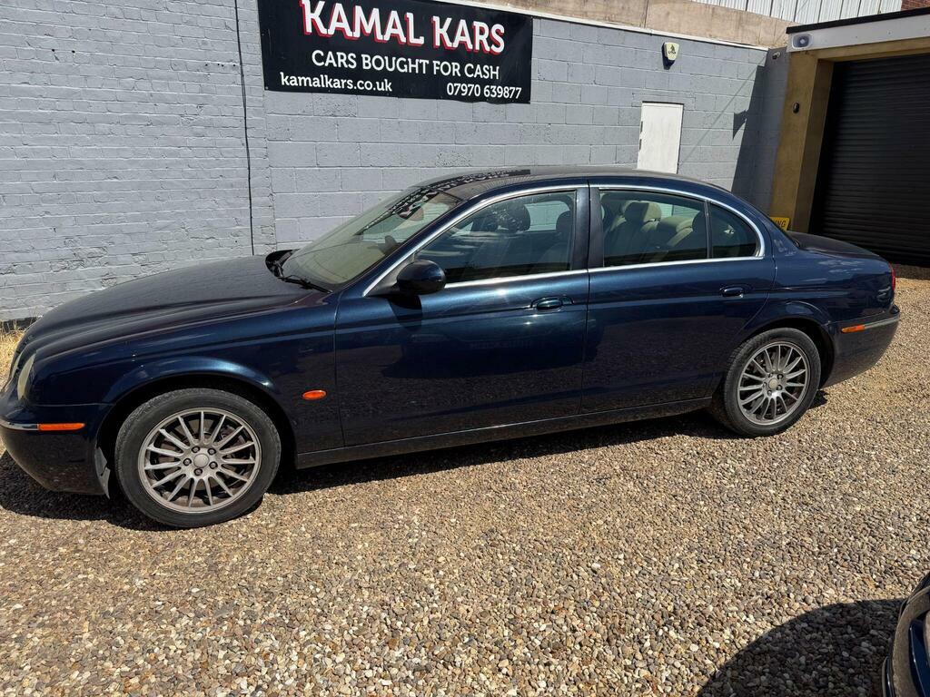 Jaguar S-Type 2.7D V6 Se KM06ZXH Blue #5