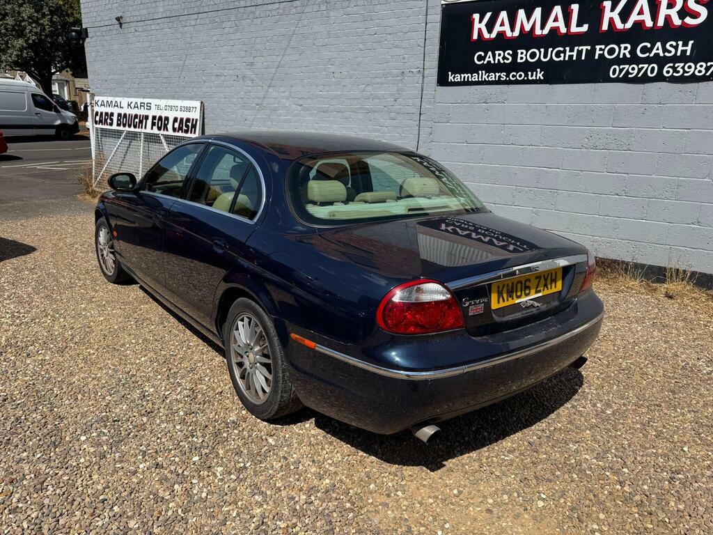 Jaguar S-Type 2.7D V6 Se KM06ZXH Blue #4
