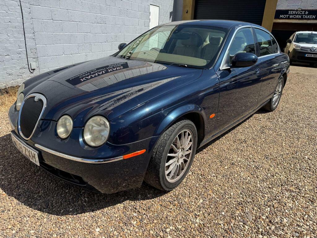 Jaguar S-Type 2.7D V6 Se KM06ZXH Blue #3