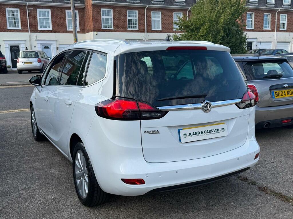 Vauxhall Zafira Tourer Mpv 1.8 16V Tech Line Euro 5 201414 White #4