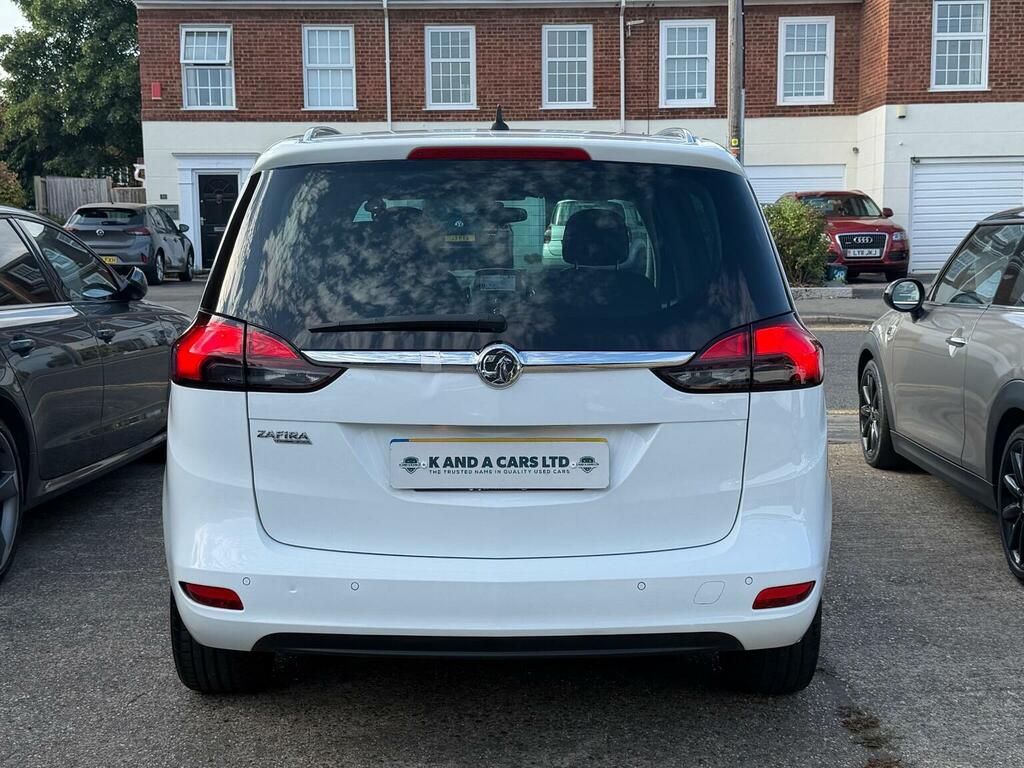 Vauxhall Zafira Tourer Mpv 1.8 16V Tech Line Euro 5 201414 White #5