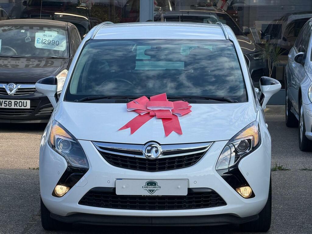 Vauxhall Zafira Tourer Mpv 1.8 16V Tech Line Euro 5 201414 White #2