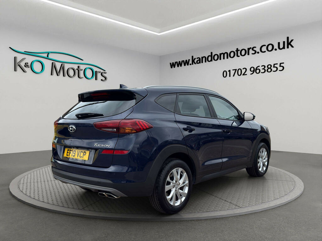 Hyundai Tucson 1.6 T-gdi Se Nav Dct Euro 6 Ss EF19VCP Blue #4
