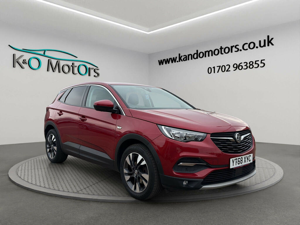 Vauxhall Grandland X 1.6 Turbo D Blueinjection Sport Nav Euro 6 Ss 5 Red