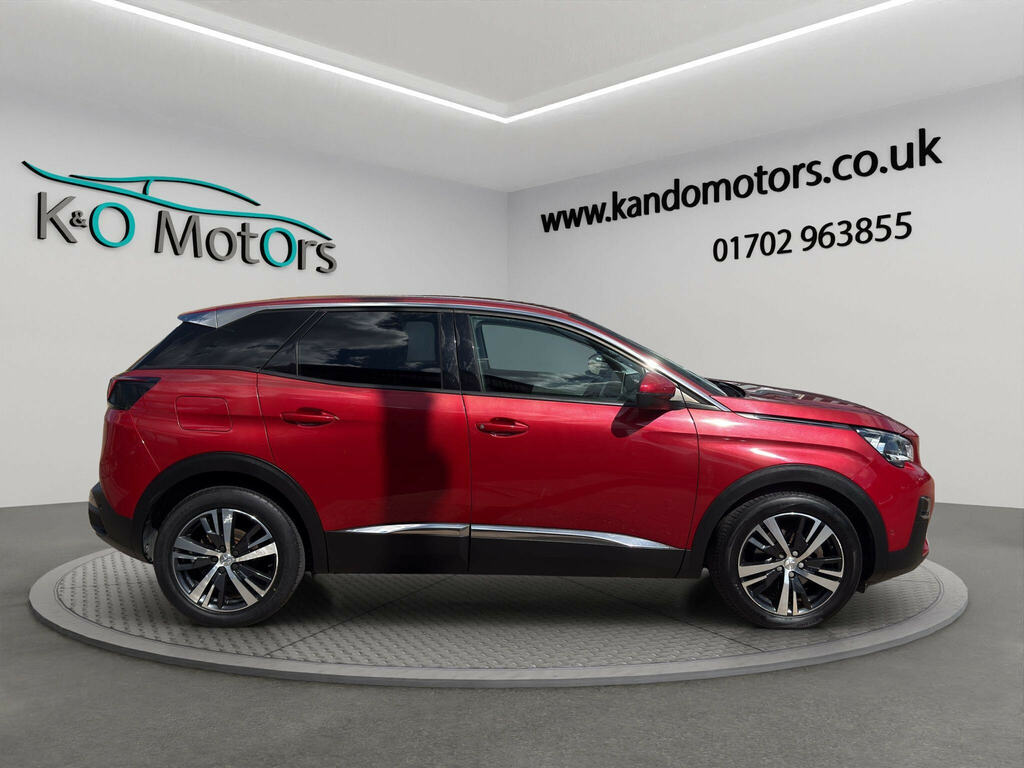 Peugeot 3008 1.6 Bluehdi Allure Euro 6 Ss BV17XTF Red #3