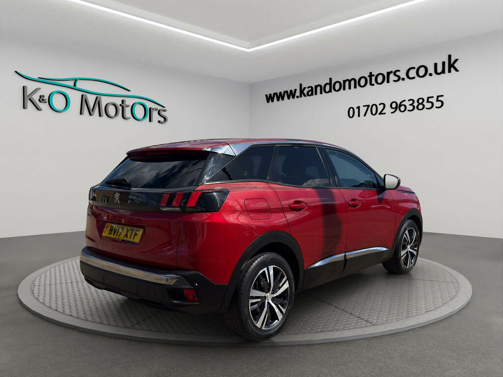 Peugeot 3008 1.6 Bluehdi Allure Euro 6 Ss BV17XTF Red #4
