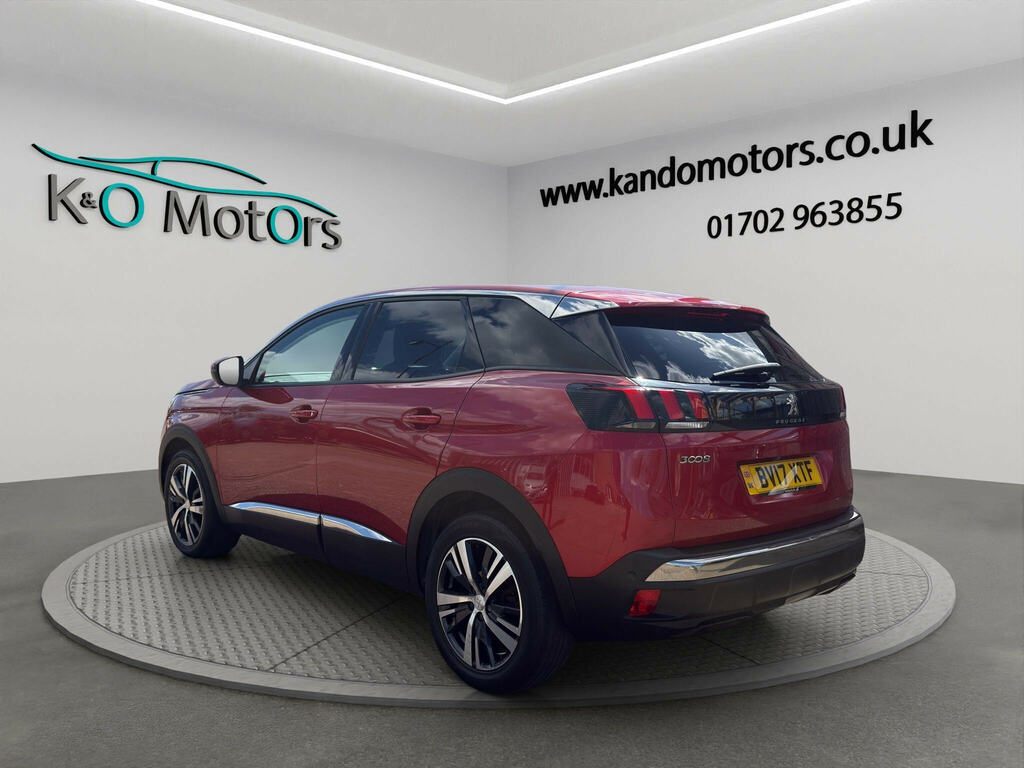 Peugeot 3008 1.6 Bluehdi Allure Euro 6 Ss BV17XTF Red #6