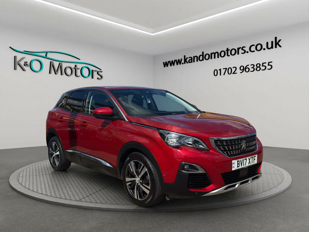 Peugeot 3008 1.6 Bluehdi Allure Euro 6 Ss BV17XTF Red