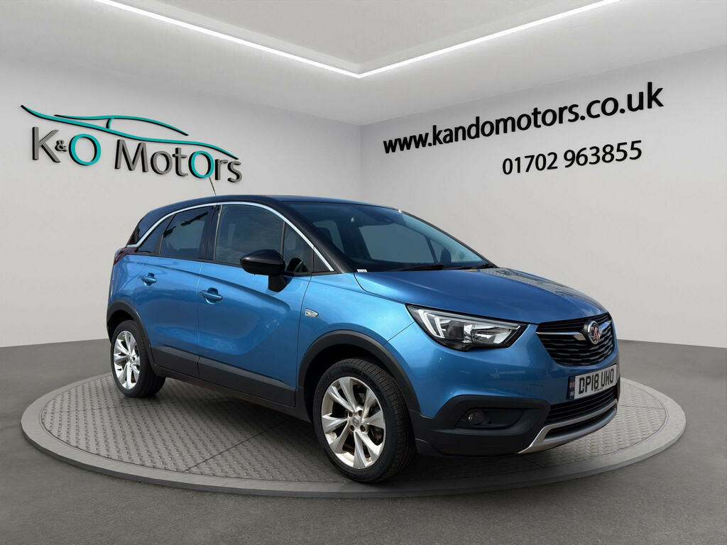 Vauxhall Crossland X 1.2 Turbo Gpf Tech Line Nav Euro 6 Ss Blue