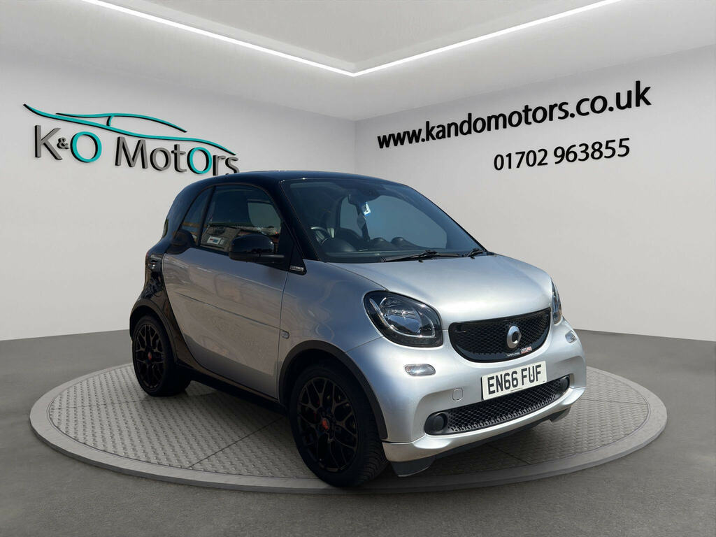 Smart Fortwo 1.0 Prime Sport Premium Twinamic Euro 6 Ss Silver