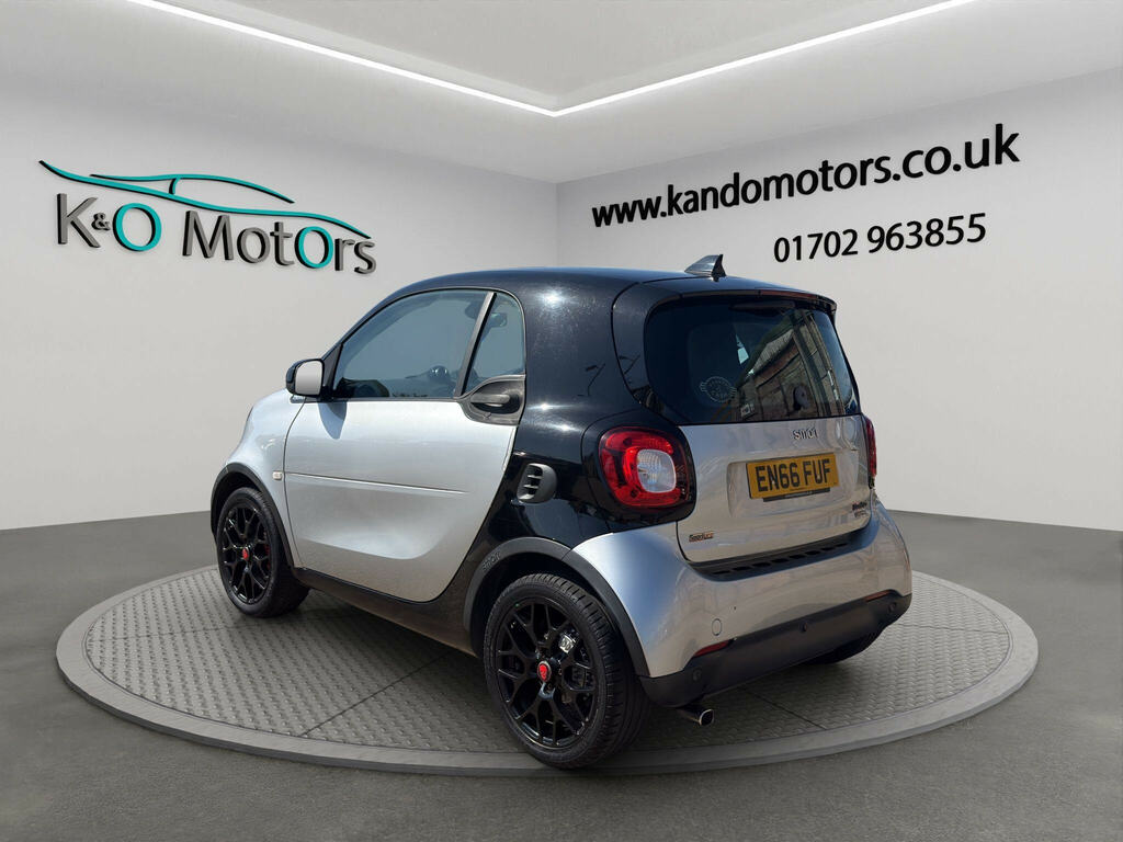 Smart Fortwo 1.0 Prime Sport Premium Twinamic Euro 6 Ss Silver #6
