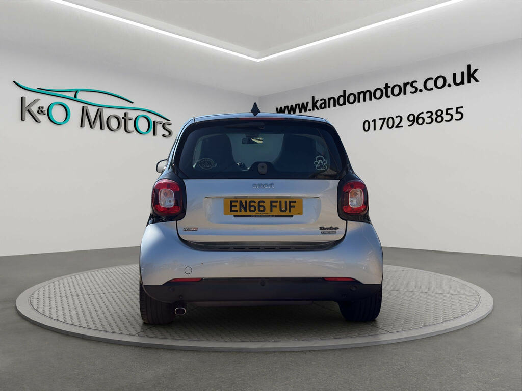 Smart Fortwo 1.0 Prime Sport Premium Twinamic Euro 6 Ss Silver #5