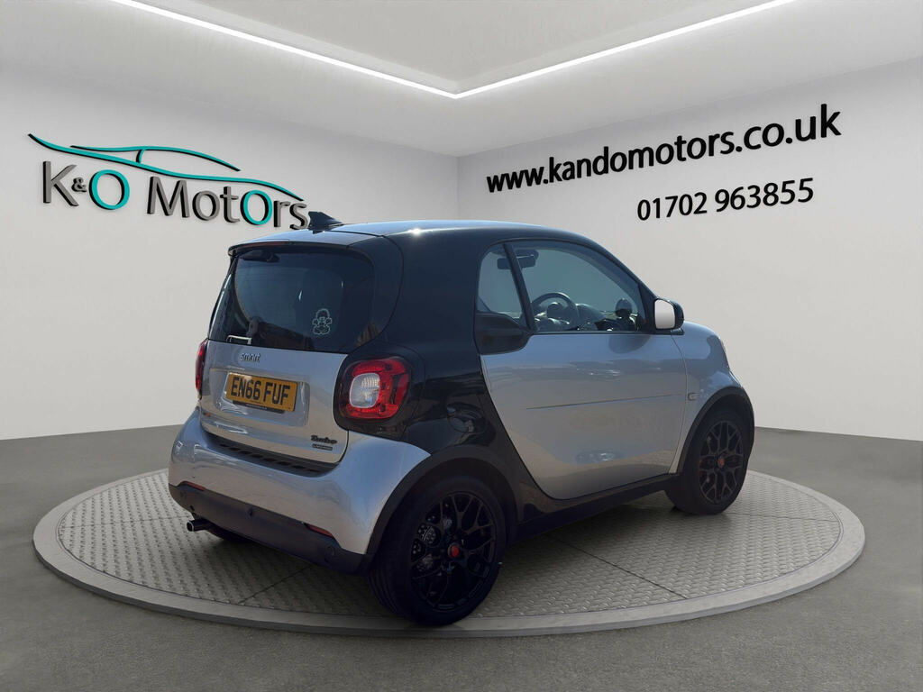 Smart Fortwo 1.0 Prime Sport Premium Twinamic Euro 6 Ss Silver #4