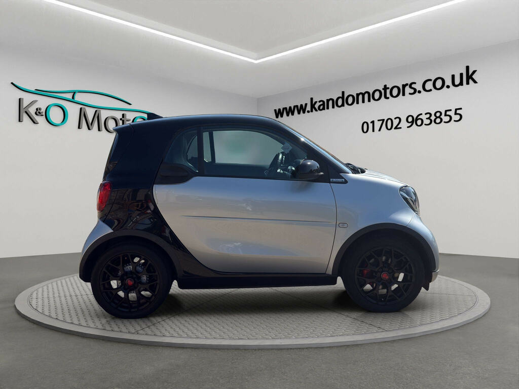 Smart Fortwo 1.0 Prime Sport Premium Twinamic Euro 6 Ss Silver #3