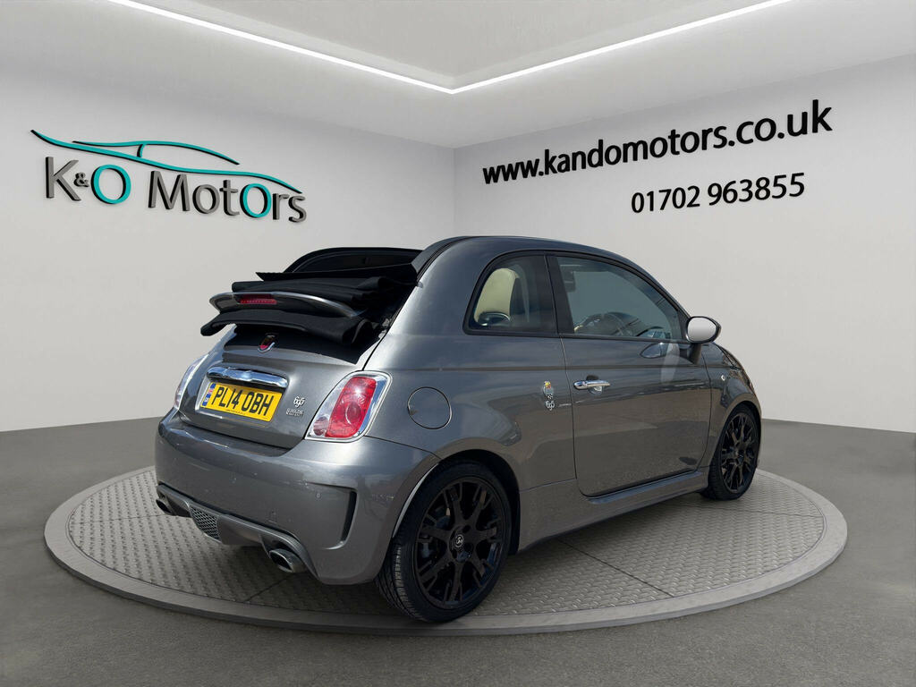 Abarth 695 1.4 T-jet Edizione Maserati Cabrio Grey #4