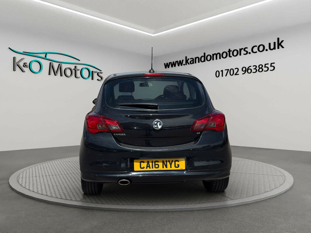 Vauxhall Corsa 1.4I Ecoflex Limited Edition Euro 6 CA16NYG Black #5