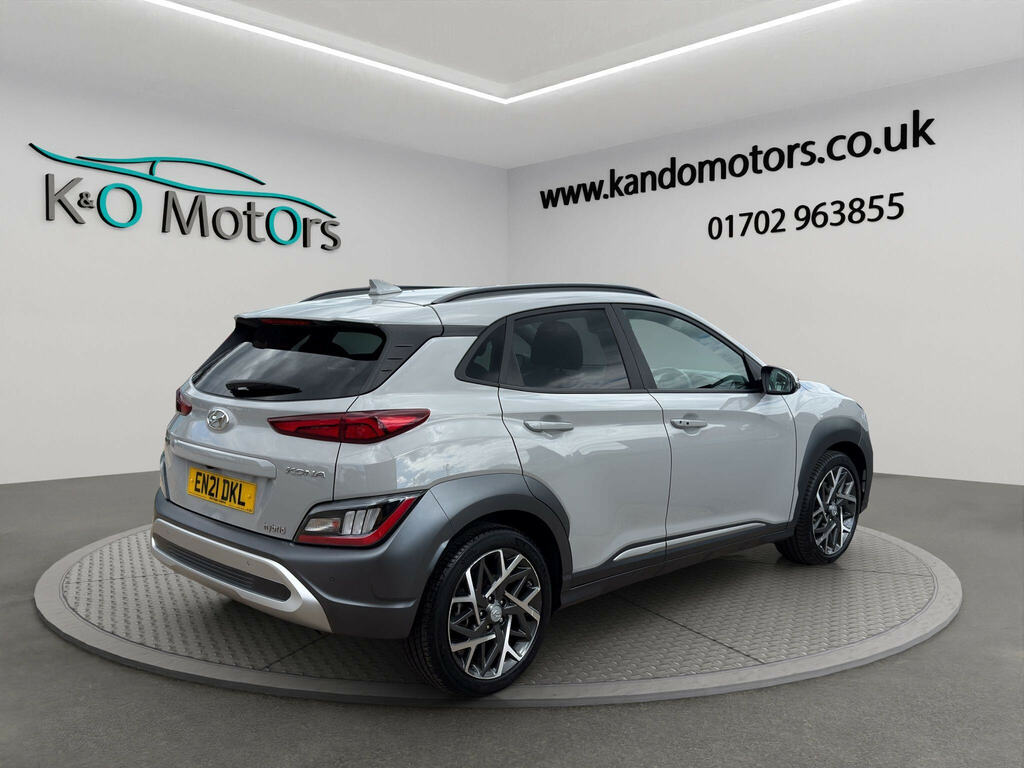 Hyundai Kona 1.6 H-gdi Premium Dct Euro 6 Ss Grey #4
