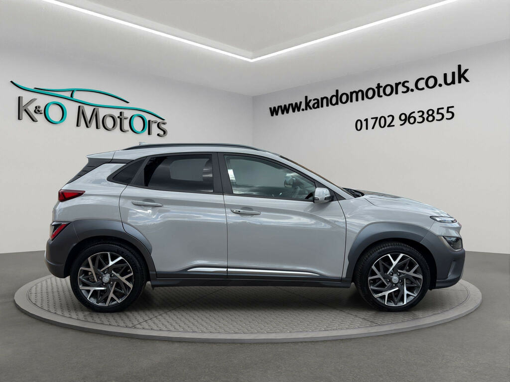 Hyundai Kona 1.6 H-gdi Premium Dct Euro 6 Ss Grey #3
