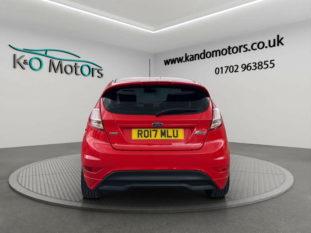 Ford Fiesta 1.0T Ecoboost St-line Euro 6 Ss RO17MLU Red #5
