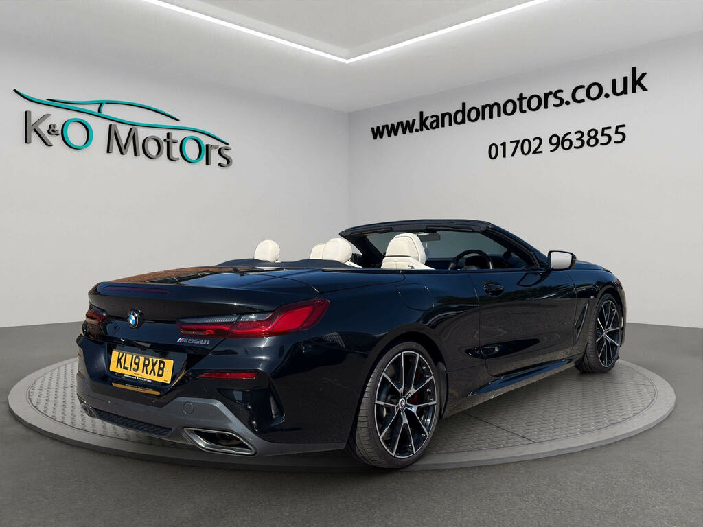 BMW 8 Series 4.4 M850i V8 Steptronic Xdrive Euro 6 Ss Black #5