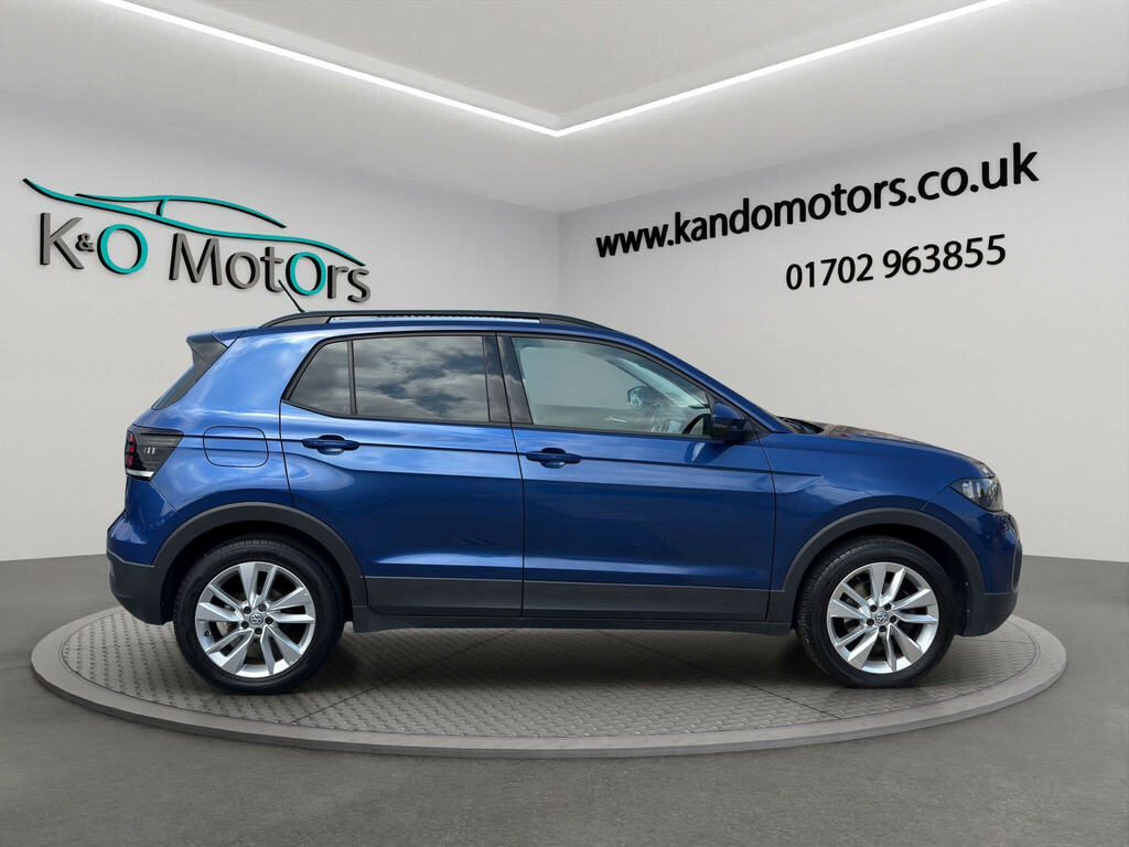 Volkswagen T-Cross 1.0 Tsi Se Dsg Euro 6 Ss EA69JWW Blue #3