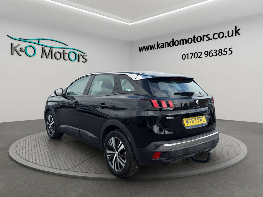 Peugeot 3008 1.2 Puretech Active Euro 6 Ss MT67FRZ Black #6
