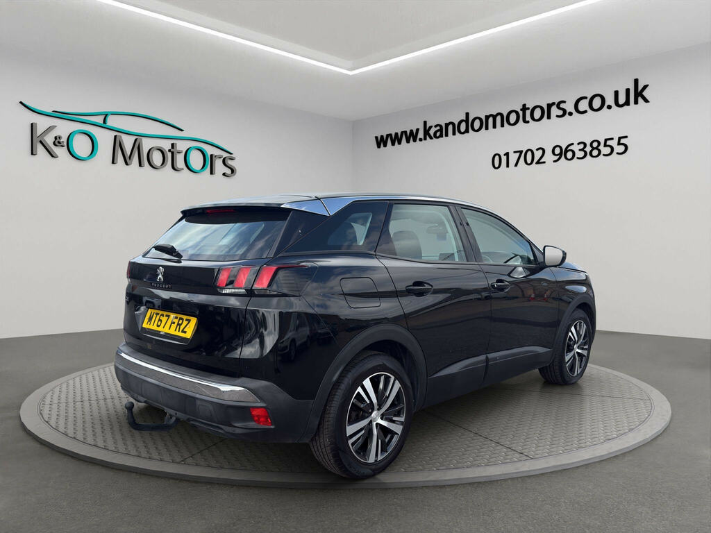 Peugeot 3008 1.2 Puretech Active Euro 6 Ss MT67FRZ Black #4
