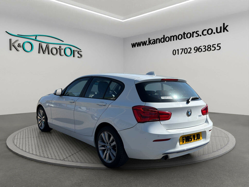 BMW 1 Series 1.6 118I Sport Euro 6 Ss White #6