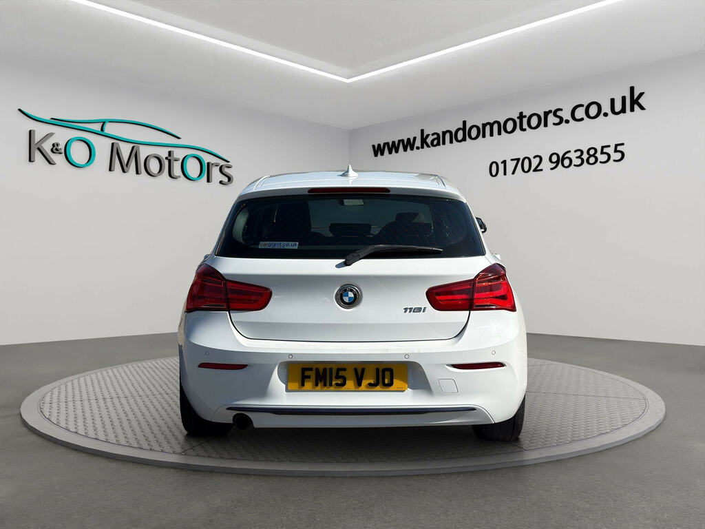 BMW 1 Series 1.6 118I Sport Euro 6 Ss White #5