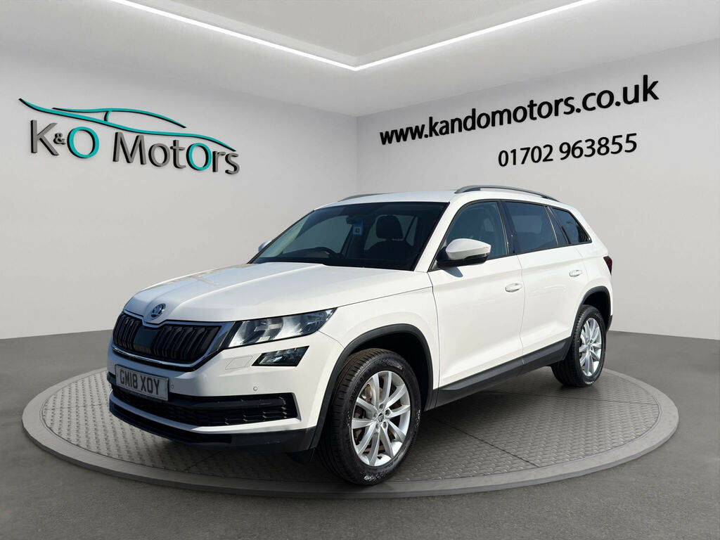 Skoda Kodiaq 2.0 Tdi Se 4Wd Euro 6 Ss 5 Seat White