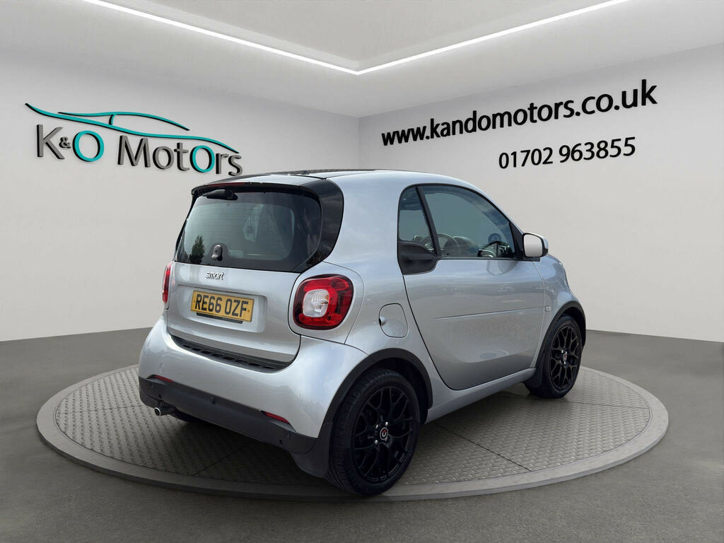 Smart Fortwo 0.9T Prime Sport Premium Twinamic Euro 6 Ss 2 Silver #6