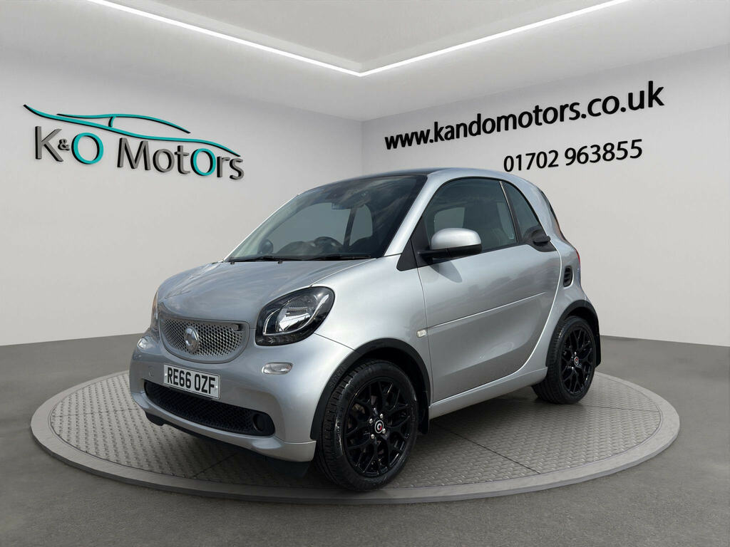 Smart Fortwo 0.9T Prime Sport Premium Twinamic Euro 6 Ss 2 Silver