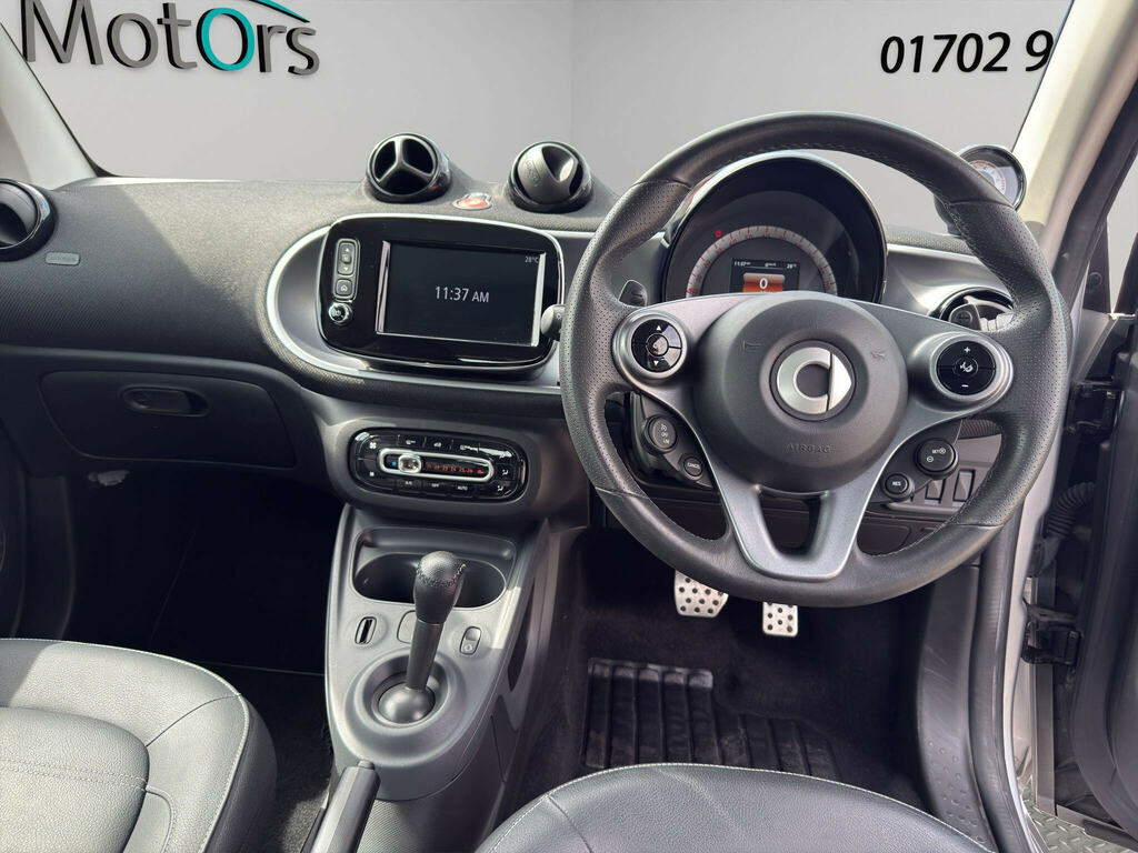 Smart Fortwo 0.9T Prime Sport Premium Twinamic Euro 6 Ss 2 Silver #2