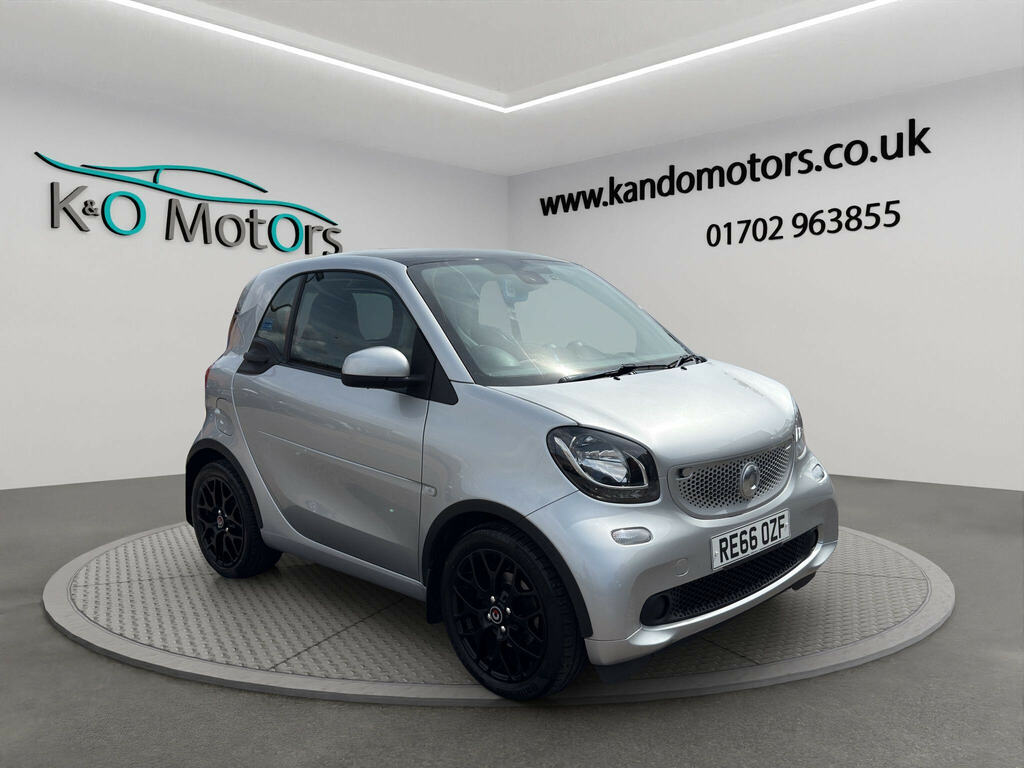 Smart Fortwo 0.9T Prime Sport Premium Twinamic Euro 6 Ss 2 Silver