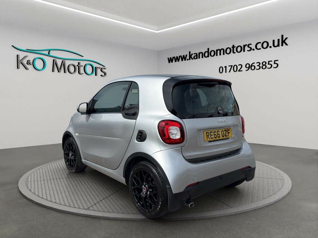 Smart Fortwo 0.9T Prime Sport Premium Twinamic Euro 6 Ss 2 Silver #4