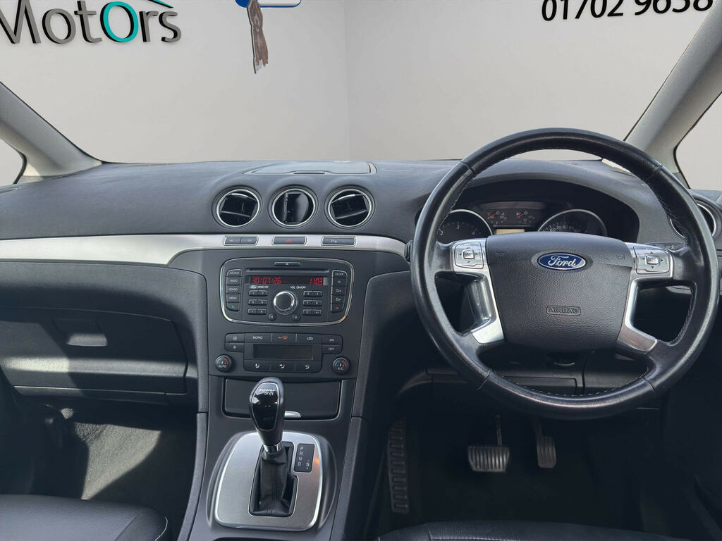 Ford Galaxy 2.0 Tdci Zetec Powershift Euro 5 White #2